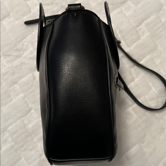 Joy Susan Black Crossbody Bag with Circular Handle - Picture 7 of 14